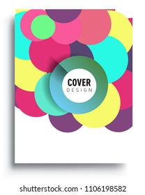 Abstract colorful background design with modern abstract pattern. Vector templates for modern design, cover, template, decorated, brochure, flyer.