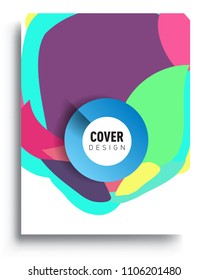 Abstract colorful background design with modern abstract pattern. Vector templates for modern design, cover, template, decorated, brochure, flyer.