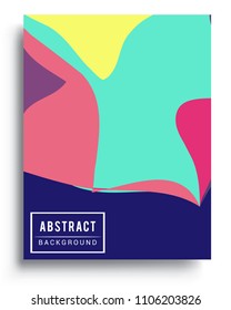 Abstract colorful background design with modern abstract pattern. Vector templates for modern design, cover, template, decorated, brochure, flyer.