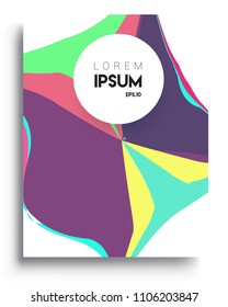 Abstract colorful background design with modern abstract pattern. Vector templates for modern design, cover, template, decorated, brochure, flyer.