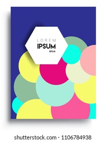 Abstract colorful background design with modern abstract pattern. Vector templates for modern design, cover, template, decorated, brochure, flyer.