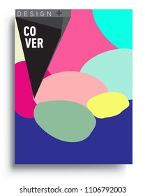 Abstract colorful background design with modern abstract pattern. Vector templates for modern design, cover, template, decorated, brochure, flyer.