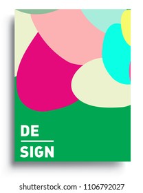 Abstract colorful background design with modern abstract pattern. Vector templates for modern design, cover, template, decorated, brochure, flyer.