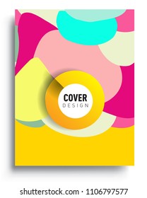 Abstract colorful background design with modern abstract pattern. Vector templates for modern design, cover, template, decorated, brochure, flyer.