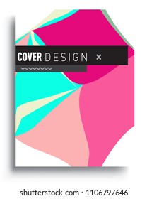 Abstract colorful background design with modern abstract pattern. Vector templates for modern design, cover, template, decorated, brochure, flyer.