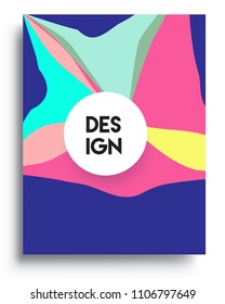 Abstract colorful background design with modern abstract pattern. Vector templates for modern design, cover, template, decorated, brochure, flyer.