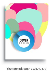 Abstract colorful background design with modern abstract pattern. Vector templates for modern design, cover, template, decorated, brochure, flyer.