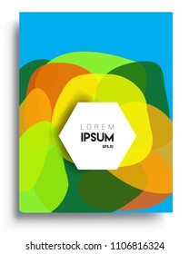 Abstract colorful background design with modern abstract pattern. Vector templates for modern design, cover, template, decorated, brochure, flyer.