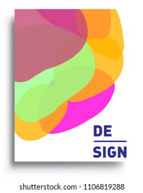 Abstract colorful background design with modern abstract pattern. Vector templates for modern design, cover, template, decorated, brochure, flyer.