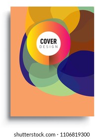 Abstract colorful background design with modern abstract pattern. Vector templates for modern design, cover, template, decorated, brochure, flyer.