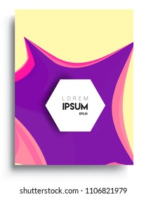 Abstract colorful background design with modern abstract pattern. Vector templates for modern design, cover, template, decorated, brochure, flyer.