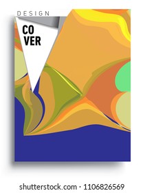 Abstract colorful background design with modern abstract pattern. Vector templates for modern design, cover, template, decorated, brochure, flyer.