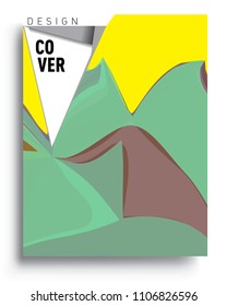 Abstract colorful background design with modern abstract pattern. Vector templates for modern design, cover, template, decorated, brochure, flyer.