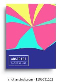 Abstract colorful background design with modern abstract pattern. Vector templates for modern design, cover, template, decorated, brochure, flyer.