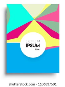 Abstract colorful background design with modern abstract pattern. Vector templates for modern design, cover, template, decorated, brochure, flyer.