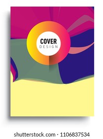 Abstract colorful background design with modern abstract pattern. Vector templates for modern design, cover, template, decorated, brochure, flyer.