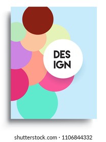 Abstract colorful background design with modern abstract pattern. Vector templates for modern design, cover, template, decorated, brochure, flyer.