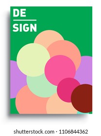 Abstract colorful background design with modern abstract pattern. Vector templates for modern design, cover, template, decorated, brochure, flyer.