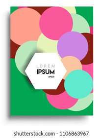 Abstract colorful background design with modern abstract pattern. Vector templates for modern design, cover, template, decorated, brochure, flyer.