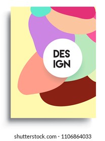 Abstract colorful background design with modern abstract pattern. Vector templates for modern design, cover, template, decorated, brochure, flyer.