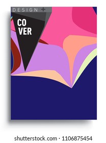 Abstract colorful background design with modern abstract pattern. Vector templates for modern design, cover, template, decorated, brochure, flyer.