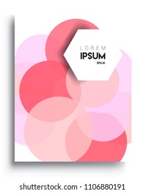 Abstract colorful background design with modern abstract pattern. Vector templates for modern design, cover, template, decorated, brochure, flyer.