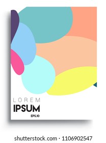 Abstract colorful background design with modern abstract pattern. Vector templates for modern design, cover, template, decorated, brochure, flyer.