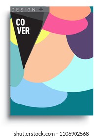 Abstract colorful background design with modern abstract pattern. Vector templates for modern design, cover, template, decorated, brochure, flyer.