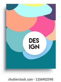 Abstract colorful background design with modern abstract pattern. Vector templates for modern design, cover, template, decorated, brochure, flyer.