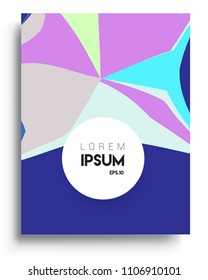 Abstract colorful background design with modern abstract pattern. Vector templates for modern design, cover, template, decorated, brochure, flyer.