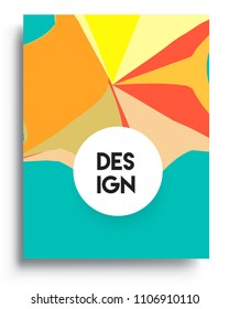 Abstract colorful background design with modern abstract pattern. Vector templates for modern design, cover, template, decorated, brochure, flyer.
