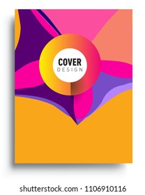 Abstract colorful background design with modern abstract pattern. Vector templates for modern design, cover, template, decorated, brochure, flyer.