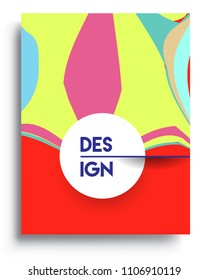 Abstract colorful background design with modern abstract pattern. Vector templates for modern design, cover, template, decorated, brochure, flyer.