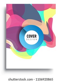 Abstract colorful background design with modern abstract pattern. Vector templates for modern design, cover, template, decorated, brochure, flyer.