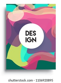 Abstract colorful background design with modern abstract pattern. Vector templates for modern design, cover, template, decorated, brochure, flyer.