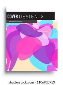 Abstract colorful background design with modern abstract pattern. Vector templates for modern design, cover, template, decorated, brochure, flyer.