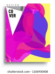 Abstract colorful background design with modern abstract pattern. Vector templates for modern design, cover, template, decorated, brochure, flyer.