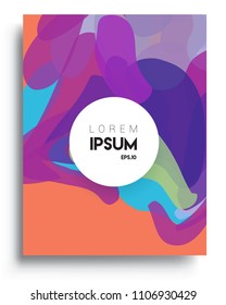 Abstract colorful background design with modern abstract pattern. Vector templates for modern design, cover, template, decorated, brochure, flyer.