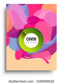 Abstract colorful background design with modern abstract pattern. Vector templates for modern design, cover, template, decorated, brochure, flyer.