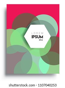 Abstract colorful background design with modern abstract pattern. Vector templates for modern design, cover, template, decorated, brochure, flyer.