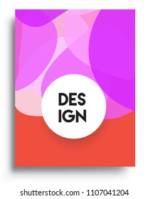 Abstract colorful background design with modern abstract pattern. Vector templates for modern design, cover, template, decorated, brochure, flyer.