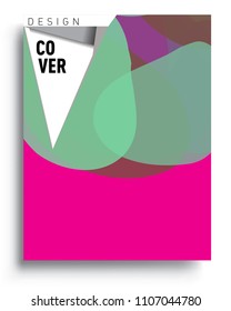 Abstract colorful background design with modern abstract pattern. Vector templates for modern design, cover, template, decorated, brochure, flyer.