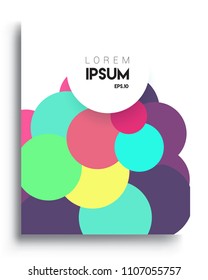 Abstract colorful background design with modern abstract pattern. Vector templates for modern design, cover, template, decorated, brochure, flyer.