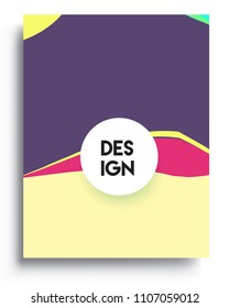 Abstract colorful background design with modern abstract pattern. Vector templates for modern design, cover, template, decorated, brochure, flyer.