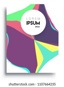 Abstract colorful background design with modern abstract pattern. Vector templates for modern design, cover, template, decorated, brochure, flyer.
