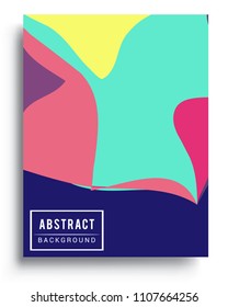 Abstract colorful background design with modern abstract pattern. Vector templates for modern design, cover, template, decorated, brochure, flyer.
