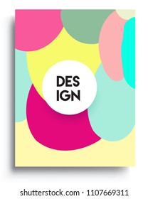 Abstract colorful background design with modern abstract pattern. Vector templates for modern design, cover, template, decorated, brochure, flyer.