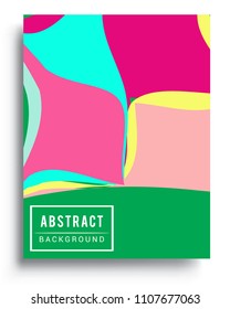 Abstract colorful background design with modern abstract pattern. Vector templates for modern design, cover, template, decorated, brochure, flyer.