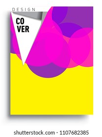 Abstract colorful background design with modern abstract pattern. Vector templates for modern design, cover, template, decorated, brochure, flyer.