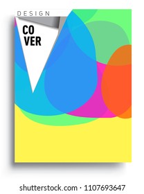 Abstract colorful background design with modern abstract pattern. Vector templates for modern design, cover, template, decorated, brochure, fly